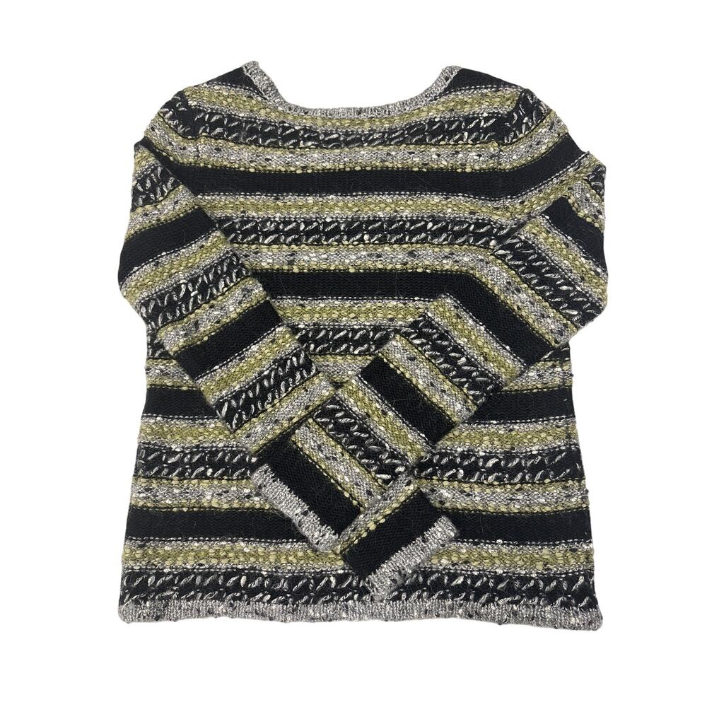 Rag and Bone New York size small striped wool blend sweater grunge chic - Picture 6 of 6